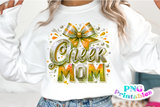 Sequin Cheer Mom | PNG Sublimation File