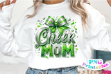 Sequin Cheer Mom | PNG Sublimation File