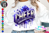 Sequin Cheer | PNG Sublimation File