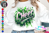 Sequin Cheer Mom | PNG Sublimation File