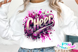 Sequin Cheer Mom | PNG Sublimation File