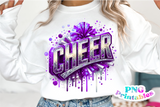 Sequin Cheer | PNG Sublimation File