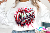 Sequin Cheer Mom | PNG Sublimation File