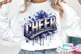 Sequin Cheer | PNG Sublimation File