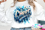 Sequin Cheer Mom | PNG Sublimation File