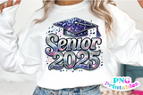 Sequin Senior 2025 | Graduation PNG File