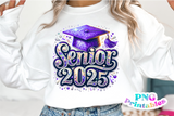 Sequin Senior 2025 | Graduation PNG File