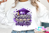 Sequin Senior 2025 | Graduation PNG File