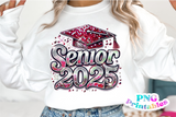 Sequin Senior 2025 | Graduation PNG File