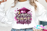 Sequin Senior 2025 | Graduation PNG File