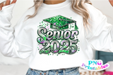 Sequin Senior 2025 | Graduation PNG File