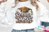 Sequin Senior 2025 | Graduation PNG File