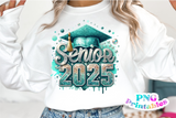 Sequin Senior 2025 | Graduation PNG File