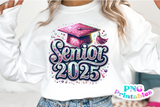 Sequin Senior 2025 | Graduation PNG File