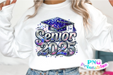 Sequin Senior 2025 | Graduation PNG File