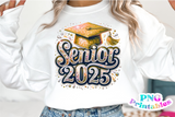 Sequin Senior 2025 | Graduation PNG File