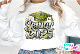 Sequin Senior 2025 | Graduation PNG File