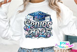 Sequin Senior 2025 | Graduation PNG File