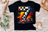 Race Car Seventh Birthday | PNG Print File