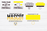 Mascot Template SVG Bundle 1