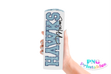 Glitter Sport Alphabet png Light Blue and Navy