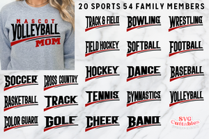 Sports Template SVG Bundle 2
