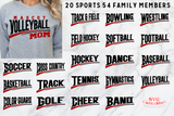 Sports Template SVG Bundle 2