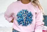 Star of Life Sequins | PNG Sublimation File