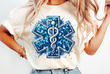 Star of Life Sequins | PNG Sublimation File