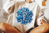 Star of Life Sequins | PNG Sublimation File