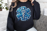 Star of Life Sequins | PNG Sublimation File