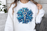Star of Life Sequins | PNG Sublimation File