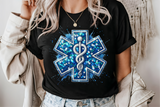 Star of Life Sequins | PNG Sublimation File