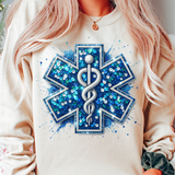 Star of Life Sequins | PNG Sublimation File