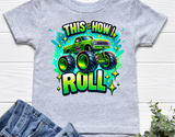 This is How I Roll | Toddler PNG Print File