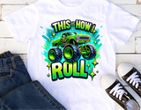 This is How I Roll | Toddler PNG Print File