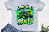 This is How I Roll | Toddler PNG Print File