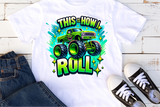 This is How I Roll | Toddler PNG Print File