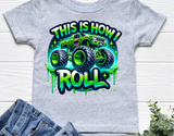 This is How I Roll | Toddler PNG Print File
