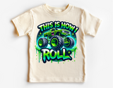 This is How I Roll | Toddler PNG Print File