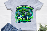 This is How I Roll | Toddler PNG Print File