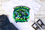 This is How I Roll | Toddler PNG Print File