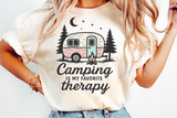Camping Is My Favorite Therapy | Funny SVG Cut File