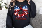 America Coquette Bow and Cherries | Fourth of July | PNG Sublimation File