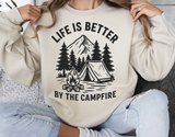 Life is Better By The Campfire | Funny SVG Cut File