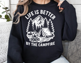 Life is Better By The Campfire | Funny SVG Cut File