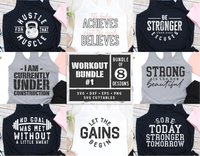 Workout SVG Bundle