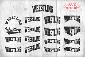 Wrestling Layouts | SVG Cut File