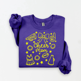Cheerleader Mom Doodle | SVG Cut File
