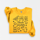 Cheerleader Doodle | SVG Cut File